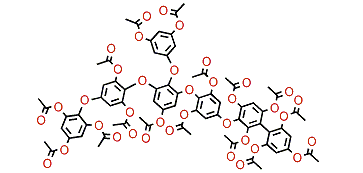 Fucopentaphlorethol E hexadecaacetate